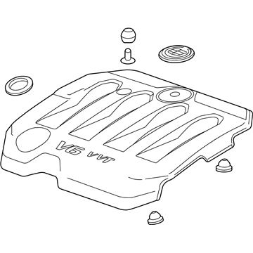 Cadillac Engine Cover - 12654141