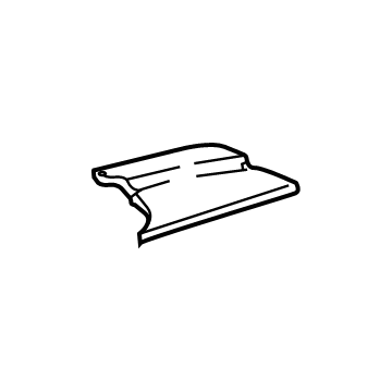GM 84700223 Insulator Pad 84700223 GM Insulator Pad Illustration 1 of 1