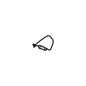 84937402 GM Speaker Grille, Driver Side Illustration 1 of 1