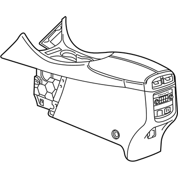 Buick Envision Center Console Base - 84122355