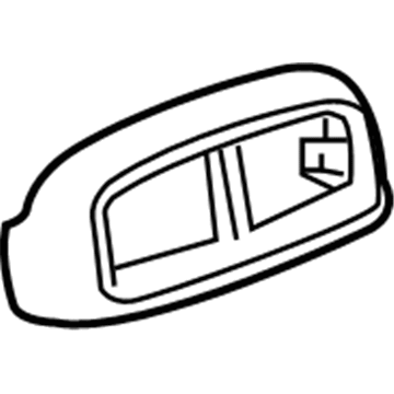 23276786 GM Air Vent Cover Illustration 1 of 1