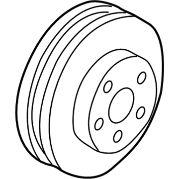Chevy Uplander Brake Rotor - 19303815