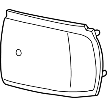 Chevy 5977400 Reflector