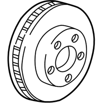 Chevy Venture Brake Rotor - 19303831