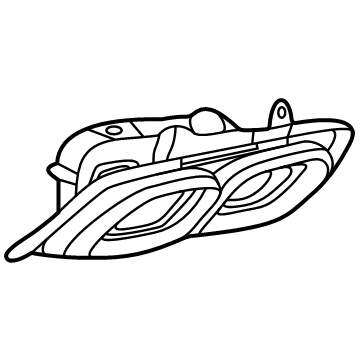 Cadillac 84824864 Finish Pipe