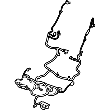 84773509 GM Harness, Front Driver Side Illustration 1 of 1