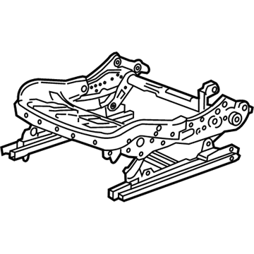 GM 13552747 Cushion Frame, Front Driver Side 13552747 GM Cushion Frame, Front Driver Side Illustration 1 of 1