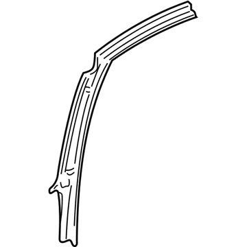 Chevy 93804316 Windshield Pillar Trim
