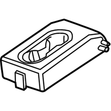 GM 42476932 Armrest, Black 42476932 GM Armrest, Black Illustration 1 of 1