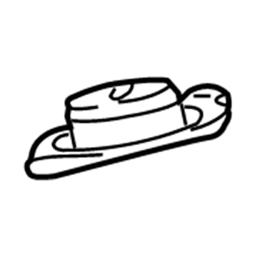 Chevy 15743856 Spring Insulator