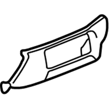 Buick 10259576 Accessory Bezel