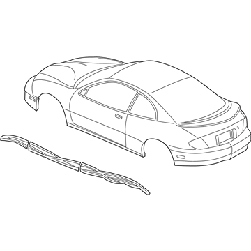 Pontiac 10373970 Decal