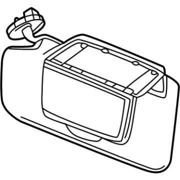Cadillac OPTIQ Sun Visor - 87842505