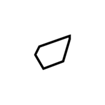 15801408 GM Door Trim Panel Cover, Titanium, Passenger Side Illustration 1 of 1
