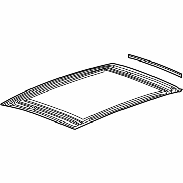 Cadillac Sunroof - 86781730