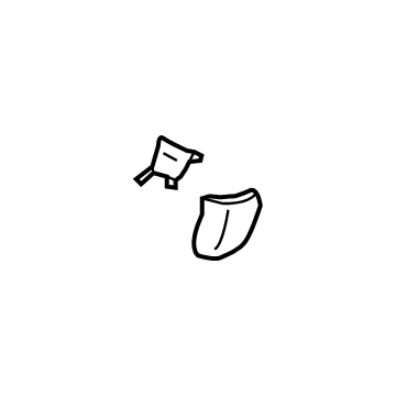 GM 84621838 Protector, Outer Passenger Side 84621838 GM Protector, Outer Passenger Side Illustration 1 of 1