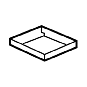GM 92215054 Tray 92215054 GM Tray Illustration 1 of 1