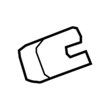 25800773 GM Wiper Arm Cap Illustration 1 of 1