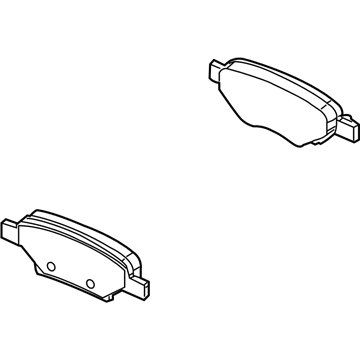 Cadillac ELR Brake Pads - 13417473