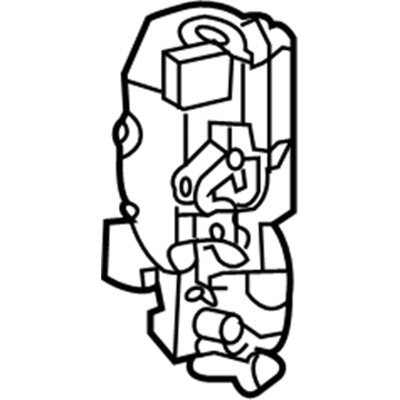 Saturn Door Latch Assembly - 15900264