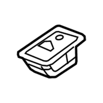 GM 22961195 Anchor Cover, Titanium 22961195 GM Anchor Cover, Titanium Illustration 1 of 1