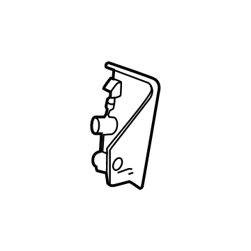 GM 26449840 Cover, Rear Seat Back 26449840 GM Cover, Rear Seat Back Illustration 1 of 1