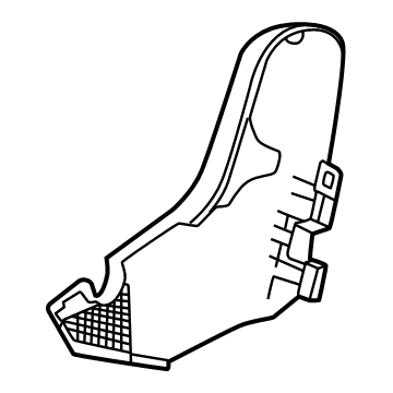 GM 26416488 Cover, Folding Rear Seat 26416488 GM Cover, Folding Rear Seat Illustration 1 of 1