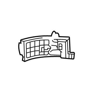 GM 84642800 Turn Signal, Rear Driver Side 84642800 GM Turn Signal, Rear Driver Side Illustration 1 of 1