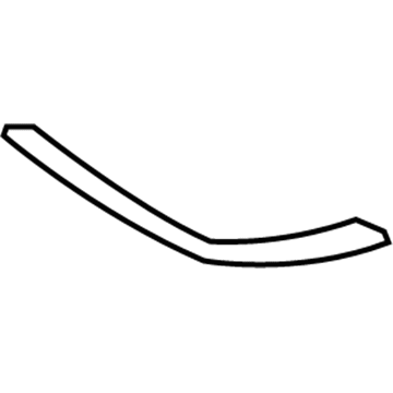 GM 20851700 Bumper Cover Bracket, Driver Side 20851700 GM Bumper Cover Bracket, Driver Side Illustration 1 of 1