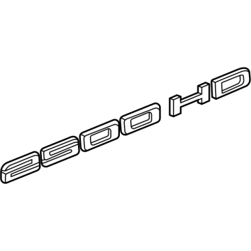 84337655 GM Nameplate Illustration 1 of 1