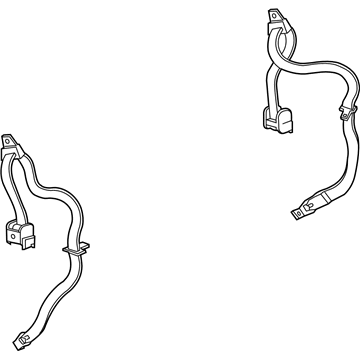 Chevy 89023935 Seat Belt Assembly