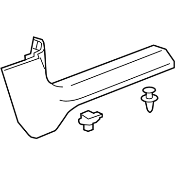 Chevy 22847096 Front Sill Plate