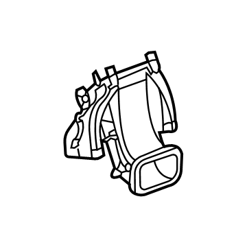 Buick 39117449 Center Duct