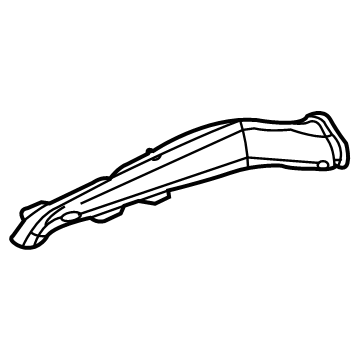 Buick 23276295 Floor Duct