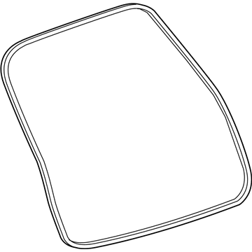 84470365 GM Body Weatherstrip, Rear Illustration 1 of 1