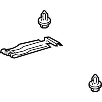 19184781 GM Spacer, Passenger Side Illustration 1 of 1