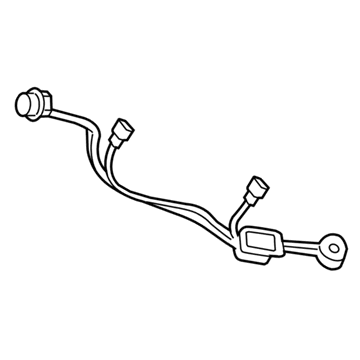 GM 25842432 Socket & Wire 25842432 GM Socket & Wire Illustration 1 of 1