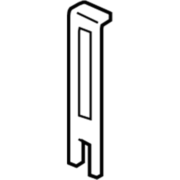 GM 15281294 Headlamp Assembly Retainer 15281294 GM Headlamp Assembly Retainer Illustration 1 of 1