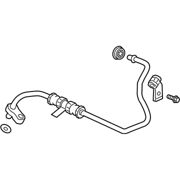 GM 24042523 Inlet Pipe 24042523 GM Inlet Pipe Illustration 1 of 1