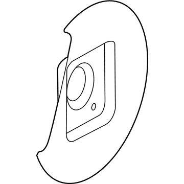Chevy Malibu Backing Plate - 13219214