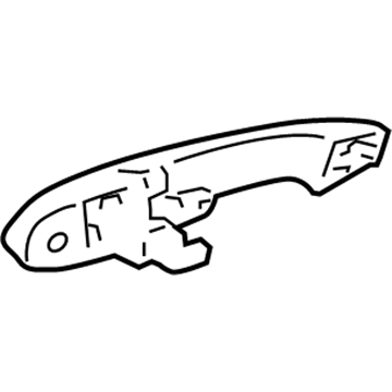 Chevy Impala Exterior Door Handle - 25889998