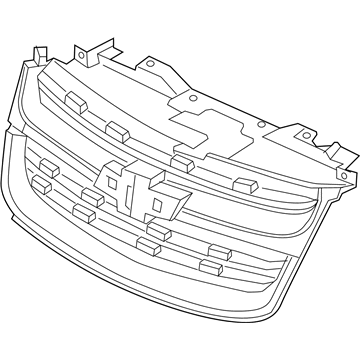 Chevy City Express Grille - 19317812
