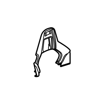 84883678 GM Support Assembly-Front Seat Back Pad Illustration 1 of 1
