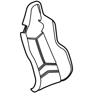 Chevy 85144942 Seat Back Cover