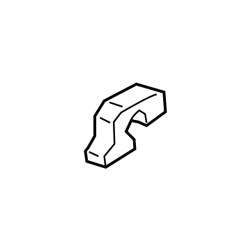 12681285 GM Engine Cover Insulator Illustration 1 of 1