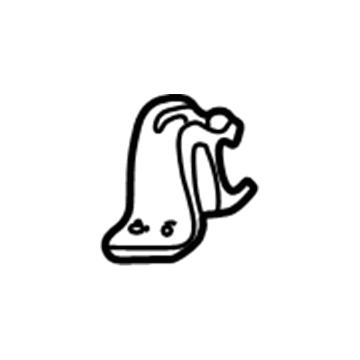GM 15736966 Lock, Rear 15736966 GM Lock, Rear Illustration 1 of 1