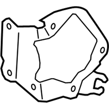 GM 55573925 A.I.R. Pump Bracket 55573925 GM A.I.R. Pump Bracket Illustration 1 of 1