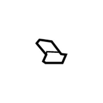 GM 11561941 Windshield Pillar Trim Retainer 11561941 GM Windshield Pillar Trim Retainer Illustration 1 of 1