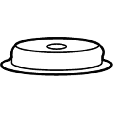 GM 23130944 Dust Cover Retainer 23130944 GM Dust Cover Retainer Illustration 1 of 1