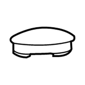GM 23357885 Top Cap, Front Upper 23357885 GM Top Cap, Front Upper Illustration 1 of 1